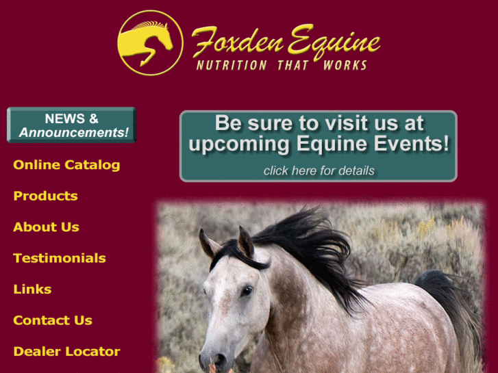 www.foxdenequine.com