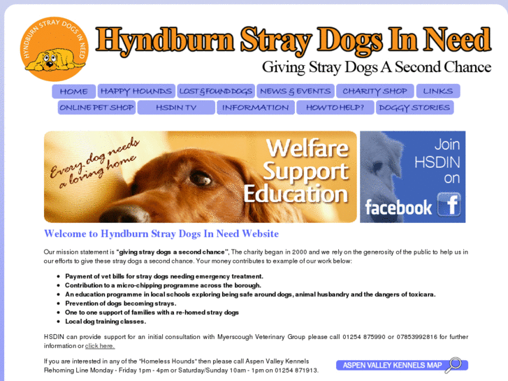 www.hyndburnstraydogsinneed.co.uk