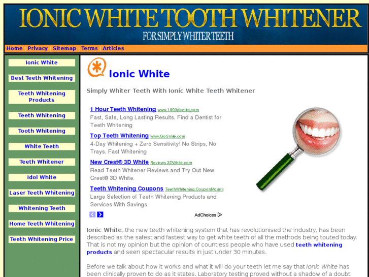 www.ionicwhite.net