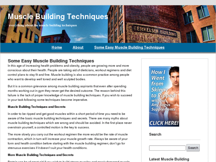 www.musclebuildingtechniques.net