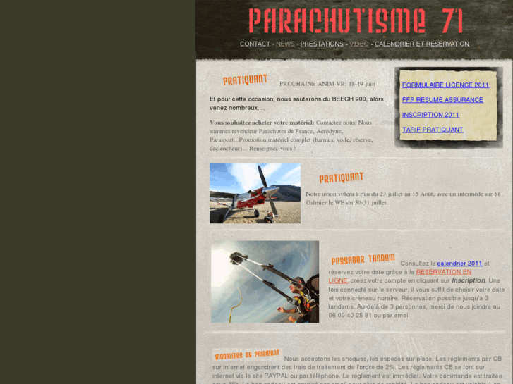 www.parachutisme71.com