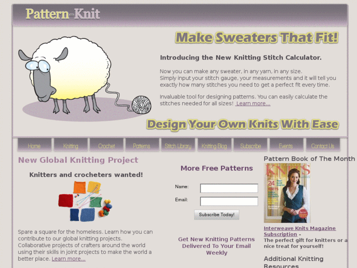 www.pattern-knit.com