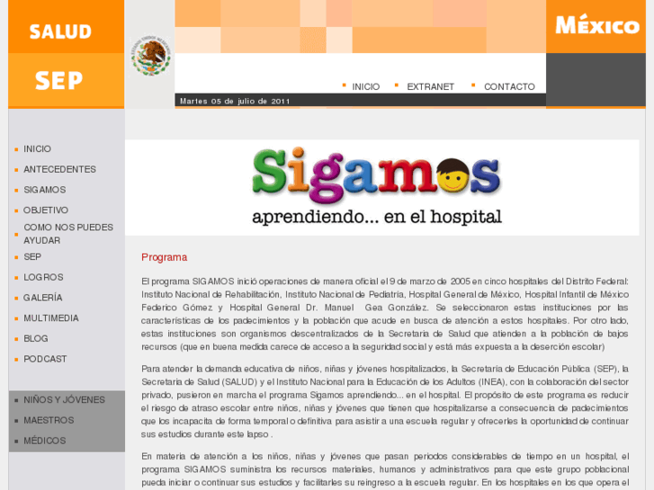 www.sigamos.gob.mx