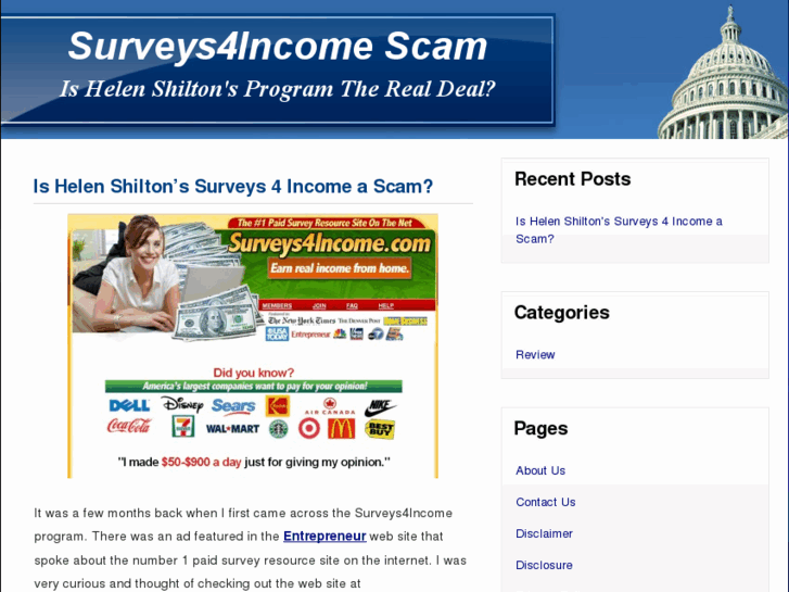 www.surveys4incomescam.com