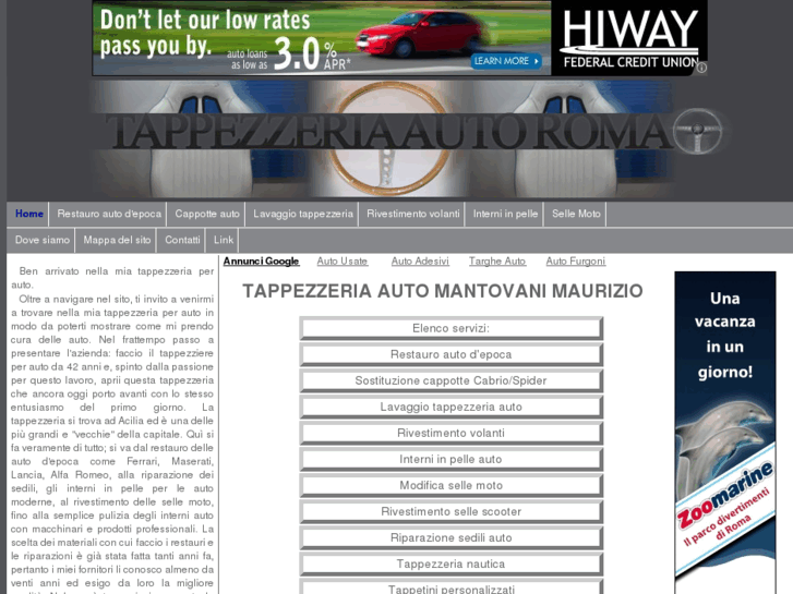 www.tappezzeriaautoroma.com