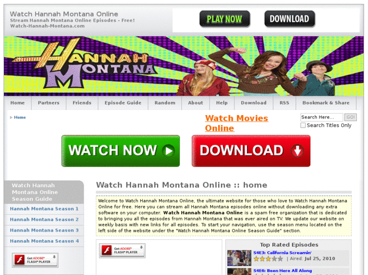 www.watch-hannah-montana.com