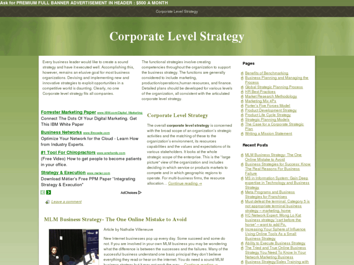 www.corporatelevelstrategy.org