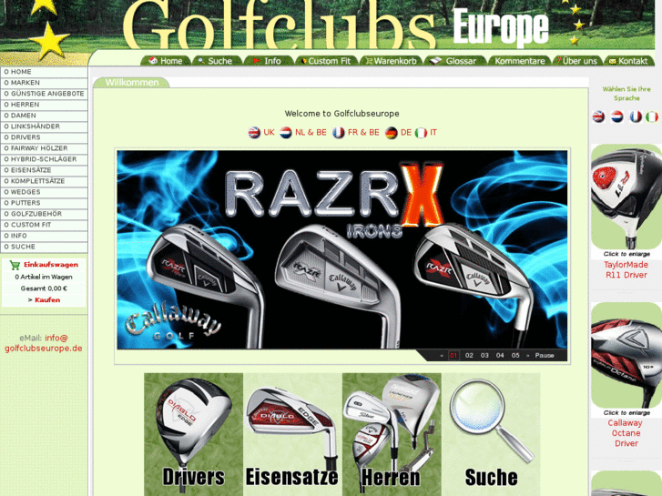 www.golfclubseurope.de