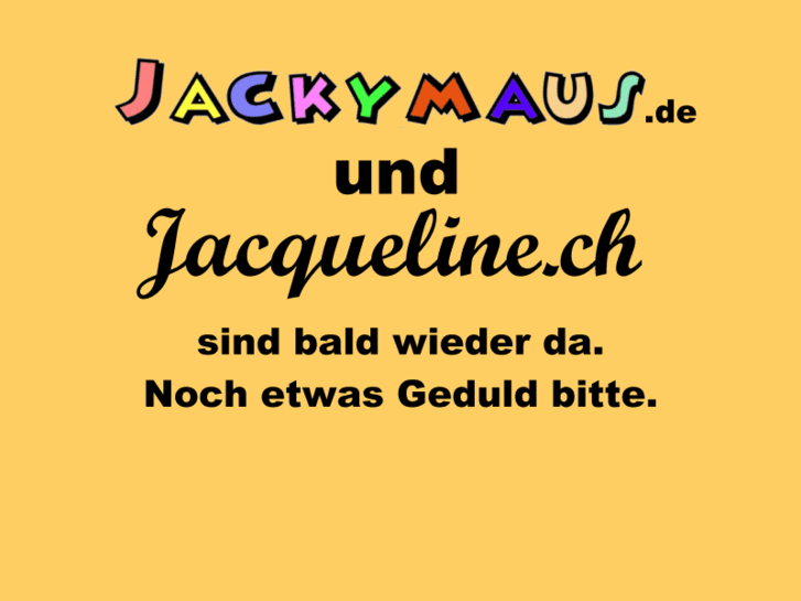 www.jackymaus.com