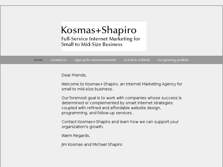 www.kosmas-shapiro.com