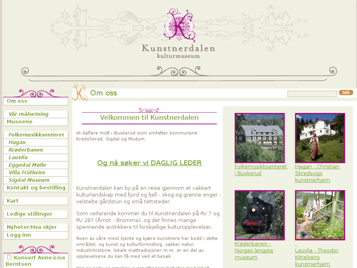 www.kunstnerdalen.no