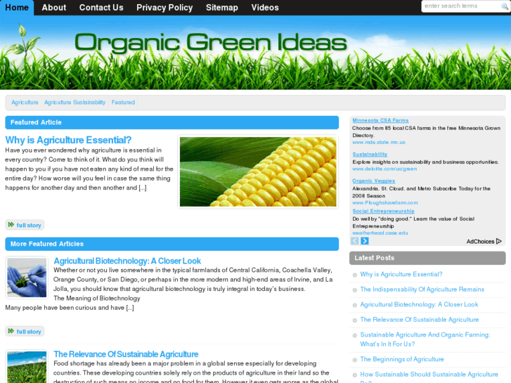 www.organicgreenideas.com