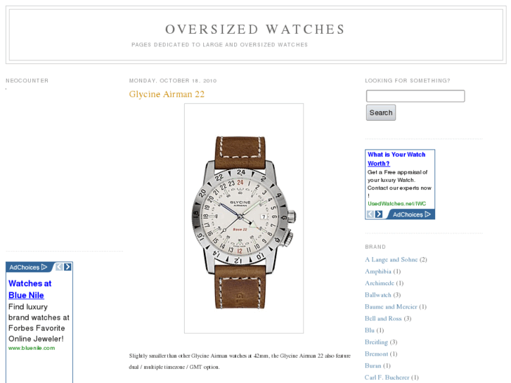 www.oversizedwatches.net