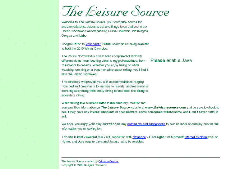 www.theleisuresource.com