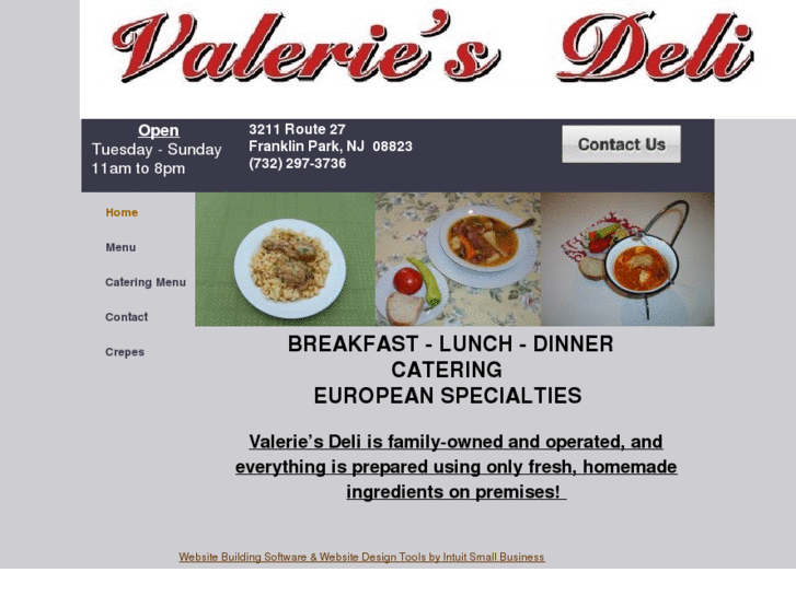 www.valeriesdeli.com