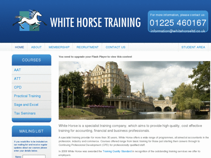 www.whitehorsetraining.co.uk