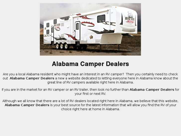 www.alabama-camper-dealers.com