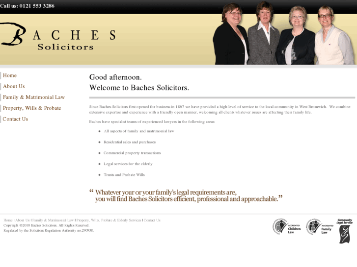 www.baches.co.uk