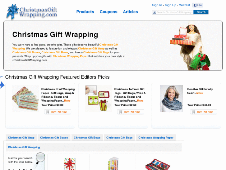 www.christmasgiftwrapping.com