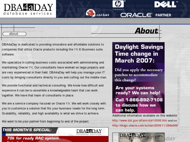www.dba4aday.com