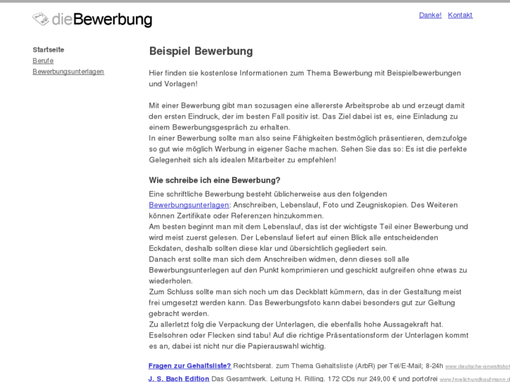 www.die-bewerbung.de