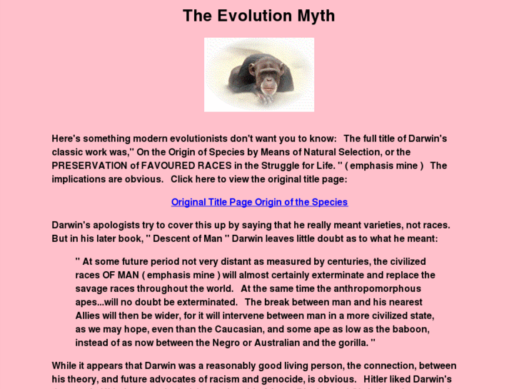 www.evolutionmyth.info