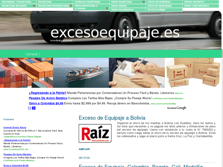 www.excesoequipaje.es