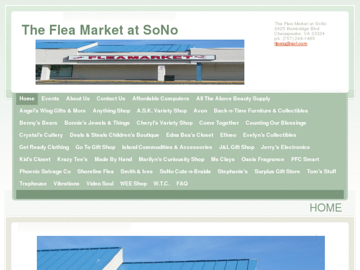 www.fleamarketatsono.com