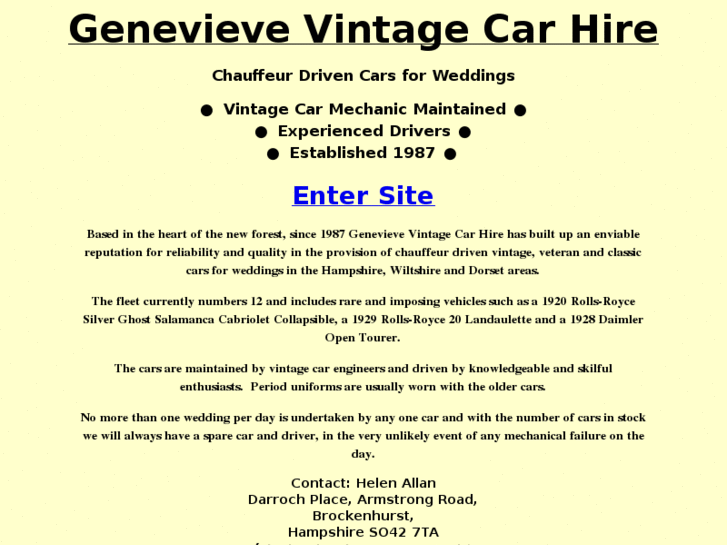 www.genevieve-vintage-wedding-cars.com