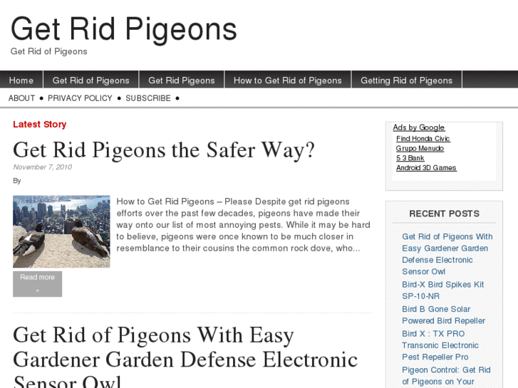 www.getridpigeons.com