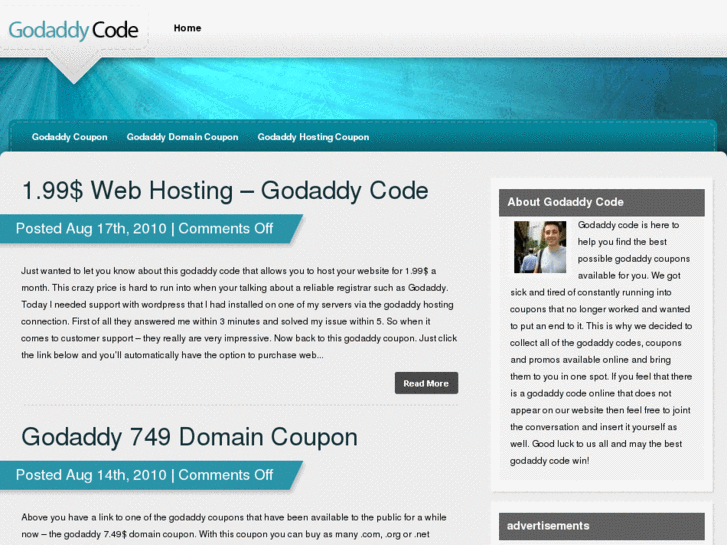 www.godaddy-code.com