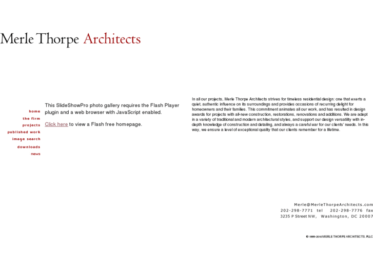 www.merlethorpearchitects.com