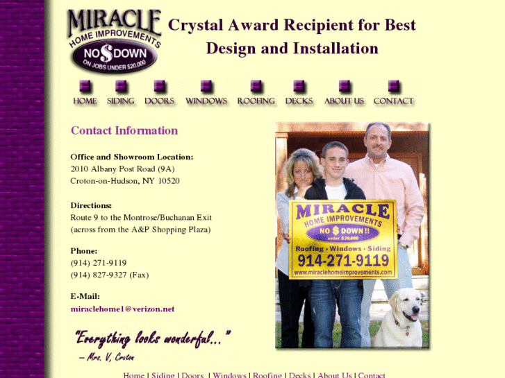 www.miraclehomeimprovements.com