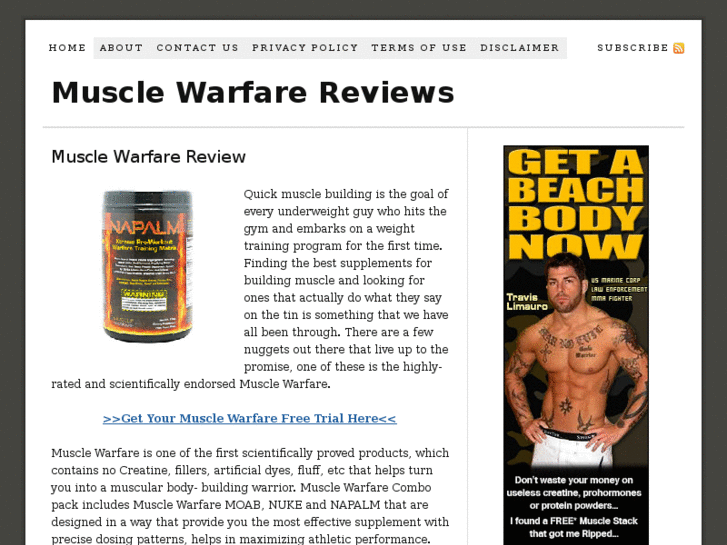 www.musclewarfarereviews.net