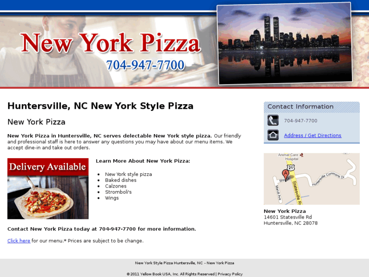 www.nypizzahuntersville.com