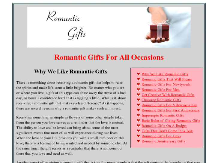 www.romanticgifts.be