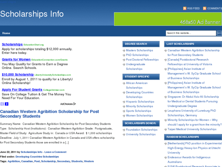 www.scholarshipsinfo.info