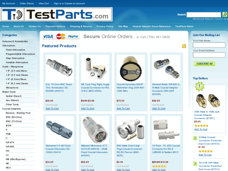 www.testparts.net