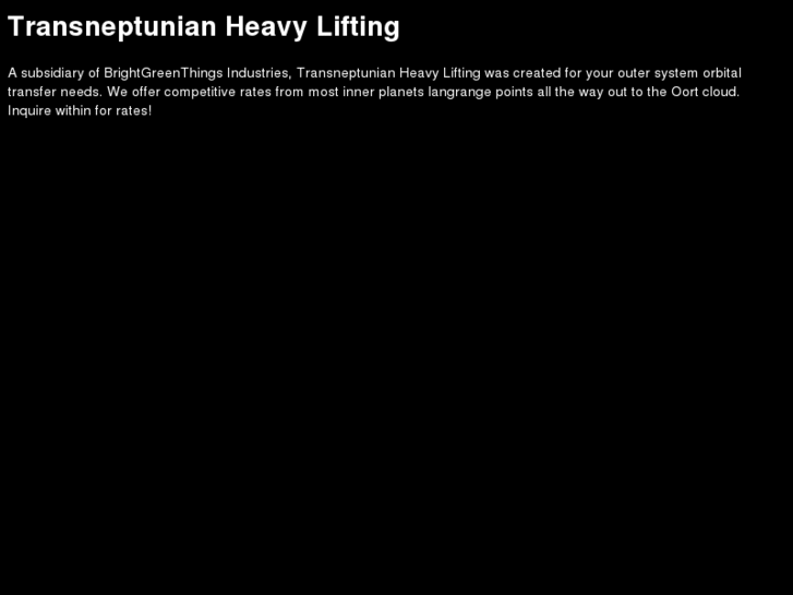 www.transneptunianheavylifting.com