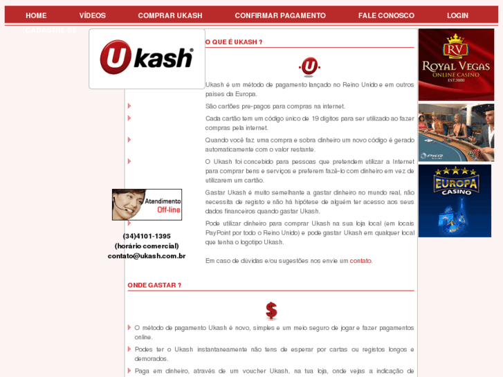 www.ukash.com.br