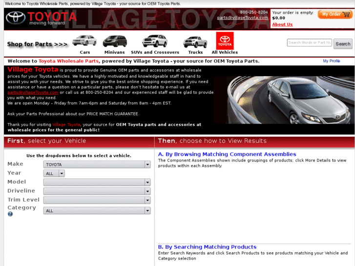 www.villagetoyotaparts.com