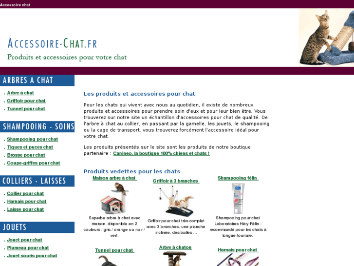 www.accessoire-chat.fr