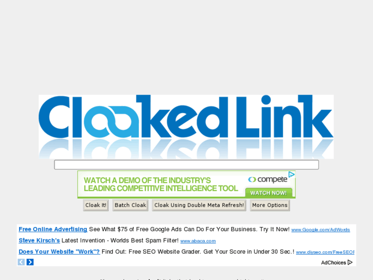www.cloakedlink.com
