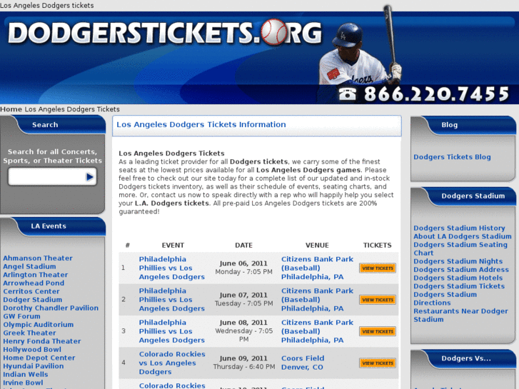 www.dodgerstickets.org