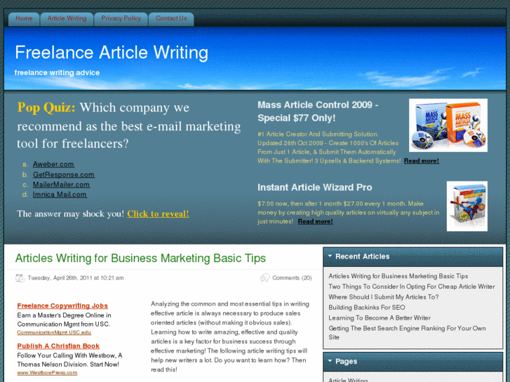 www.freelancearticlewriting.com