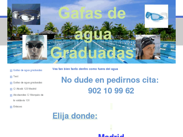 www.gafasdeaguagraduadas.es