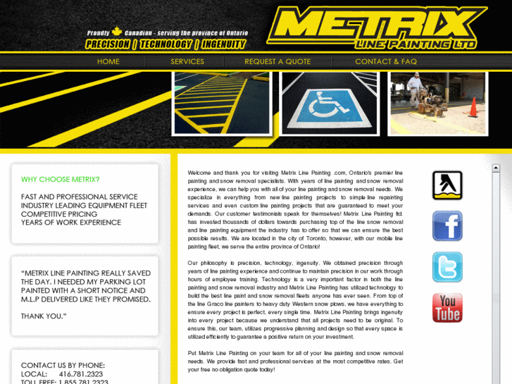 www.metrixlinepainting.com