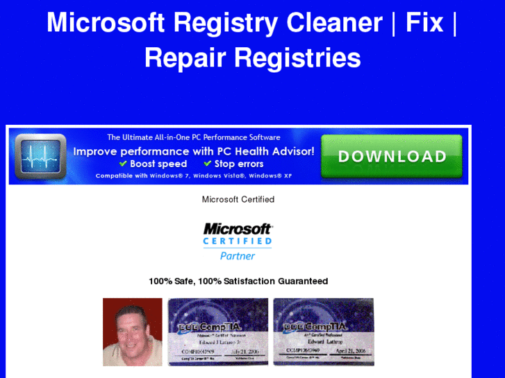 www.microsoftregistrycleaner.net