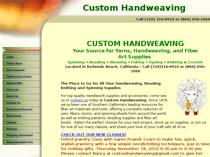 www.nancyscustomhandweaving.com