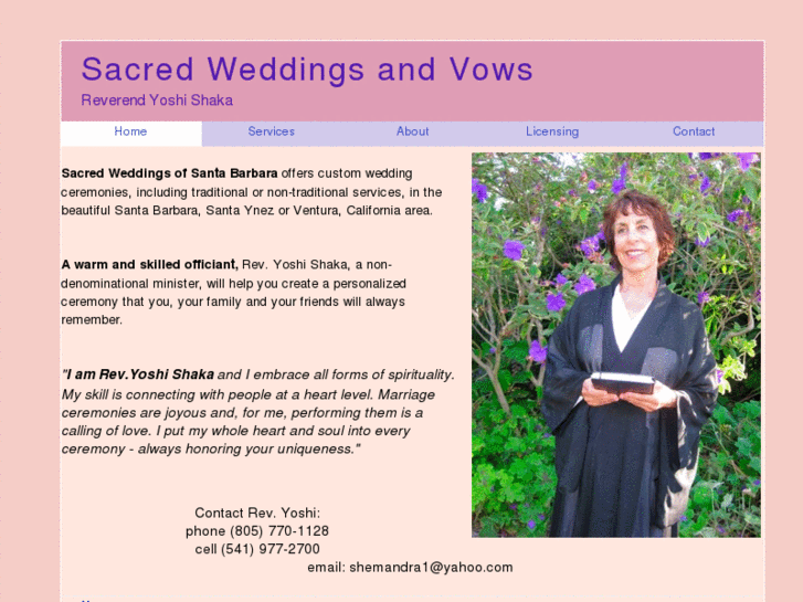 www.sacredweddingsnvows.com